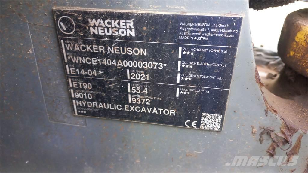 Wacker Neuson ET90 Bageri gusjeničari