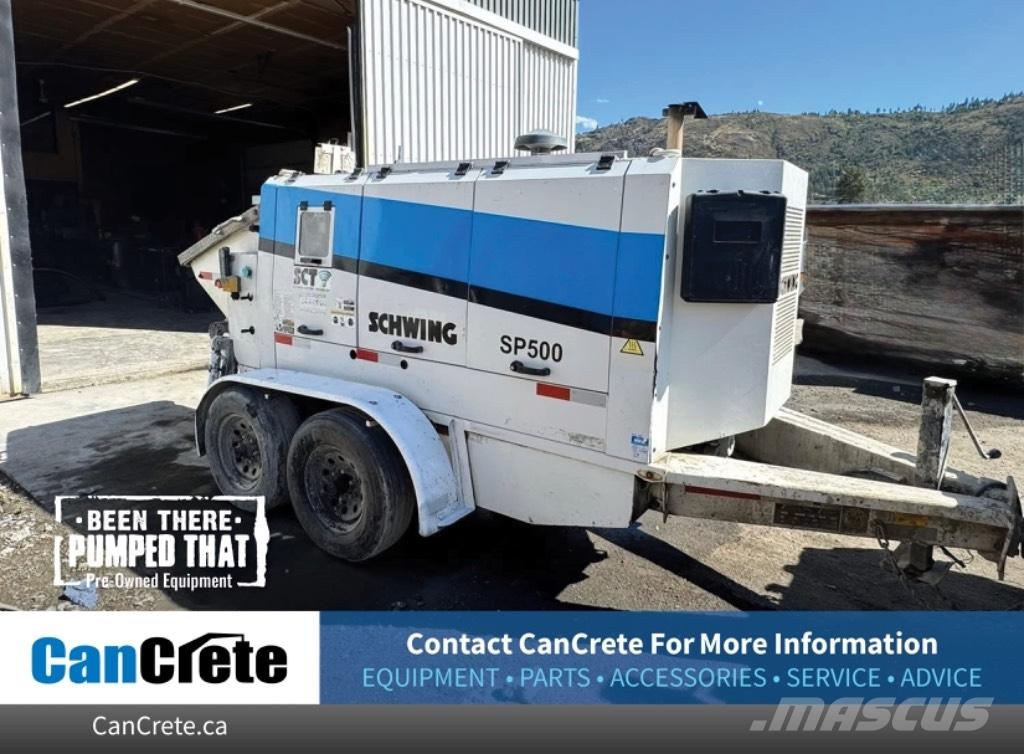 Schwing SP500 (#1049) Kamionske beton pumpe
