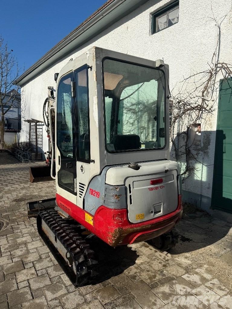 Takeuchi TB 219 Mini bageri <7t