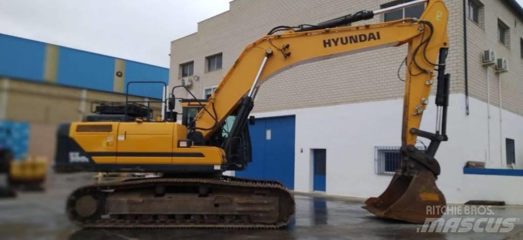 Hyundai HX 300 L Bageri gusjeničari
