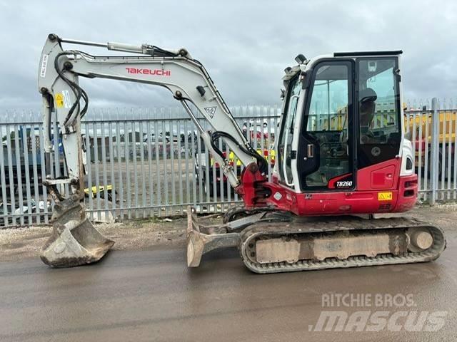 Takeuchi TB260 Mini bageri <7t