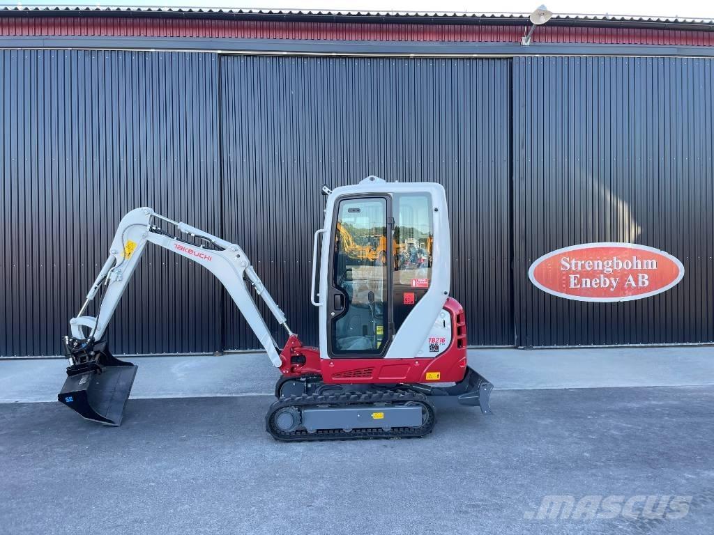 Takeuchi TB 216 Mini bageri <7t