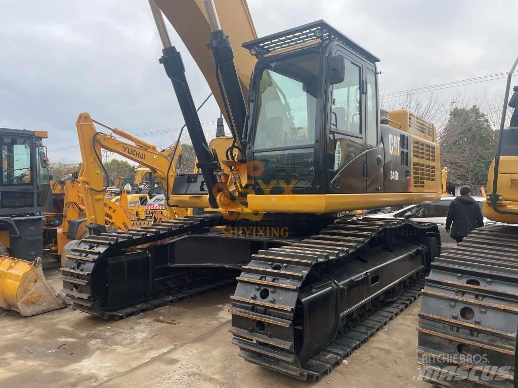 CAT 349 D2 Bageri gusjeničari