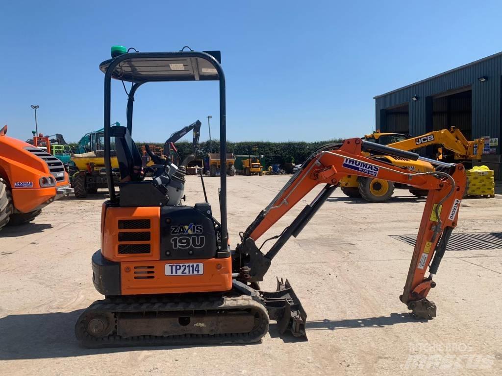 Hitachi ZX 19 U-5 Mini bageri <7t