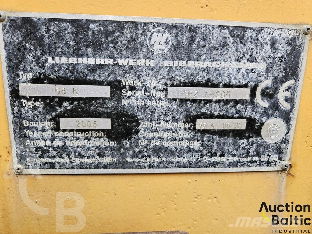 Liebherr 56K Toranjski kranovi