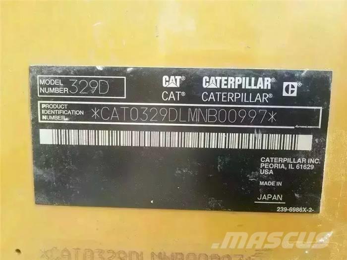 CAT 329 D Bageri gusjeničari