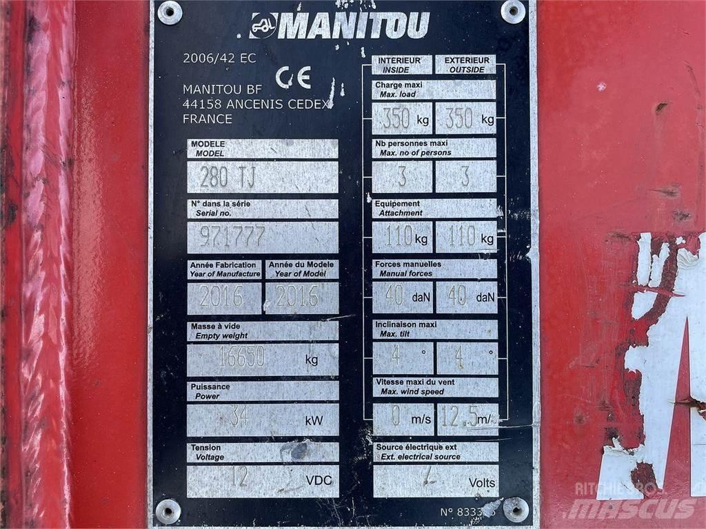 Manitou 280TJ Zglobne podizne platforme