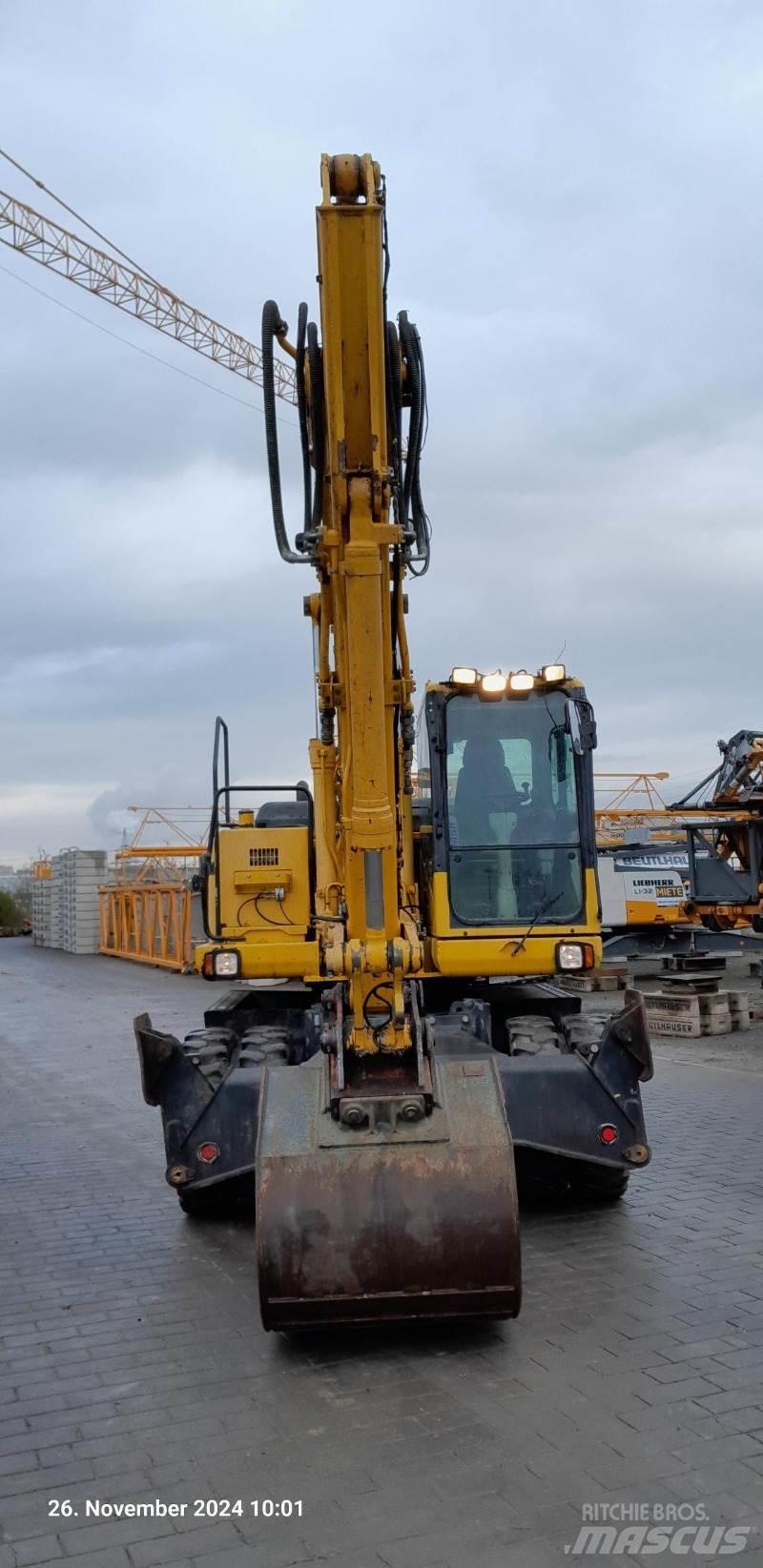 Komatsu PW160-7E0 Bageri na kotačima