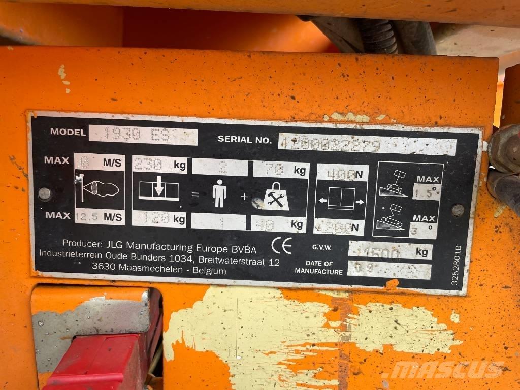 JLG 1930 ES Škaraste platforme