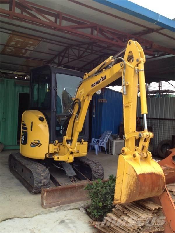 Komatsu PC 30 MR-3 Mini bageri <7t