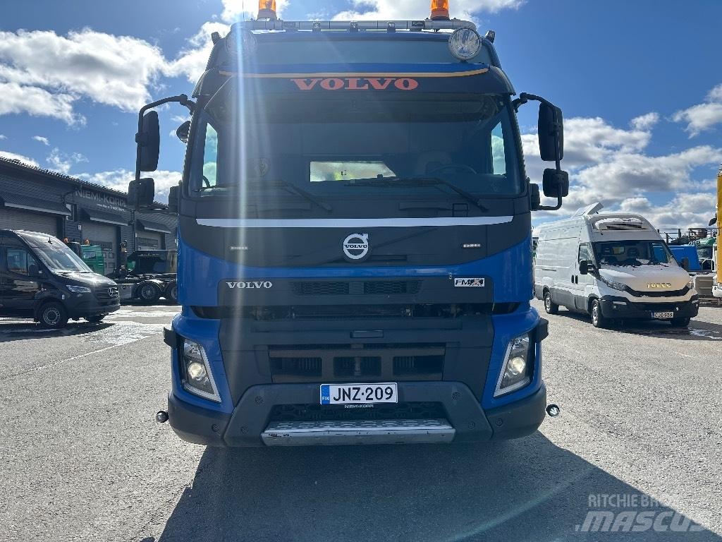 Volvo FMX 540 6x2*4 Rol kiper kamioni s kukama za dizanje