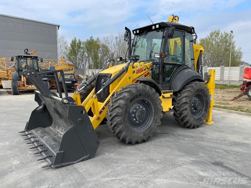 New Holland B 115 B Utovarni rovokopači