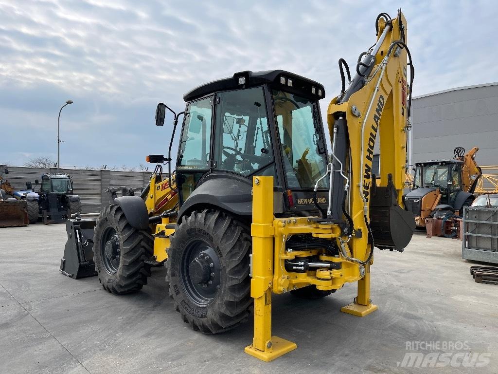 New Holland B 115 B Utovarni rovokopači