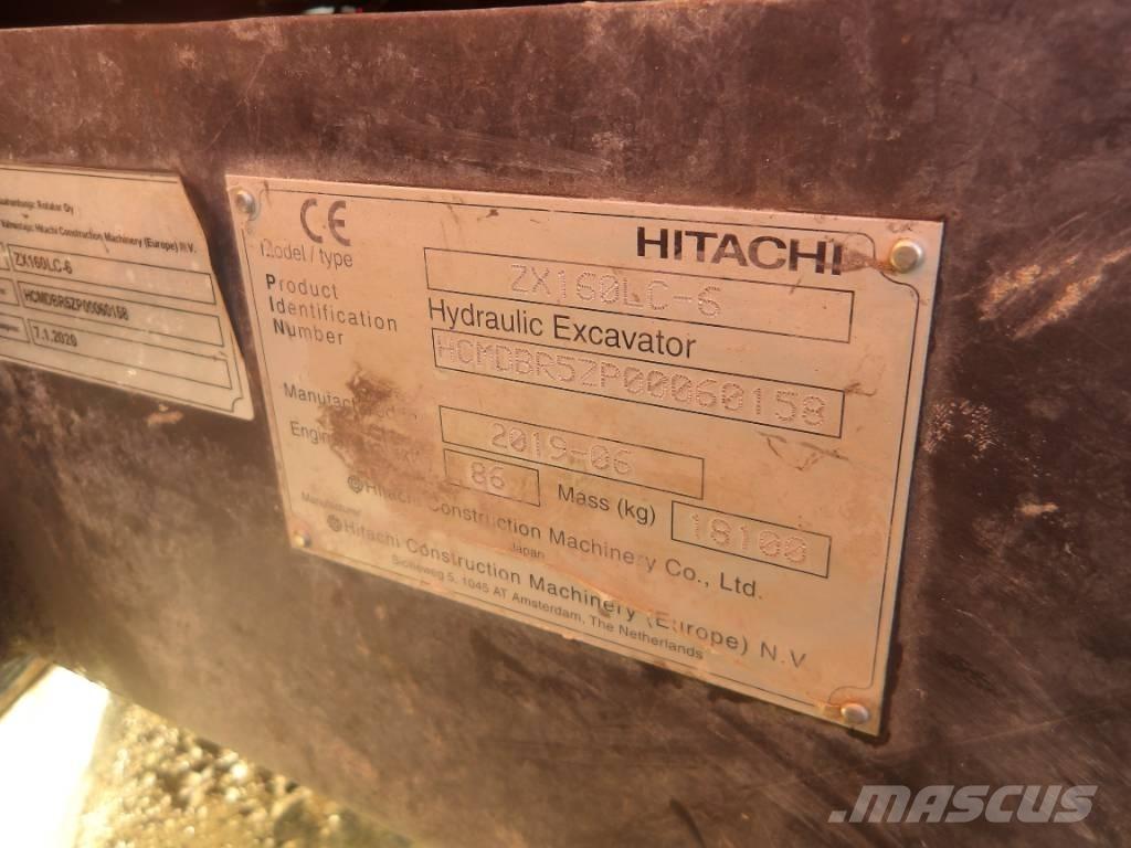 Hitachi ZX 160 LC Bageri gusjeničari