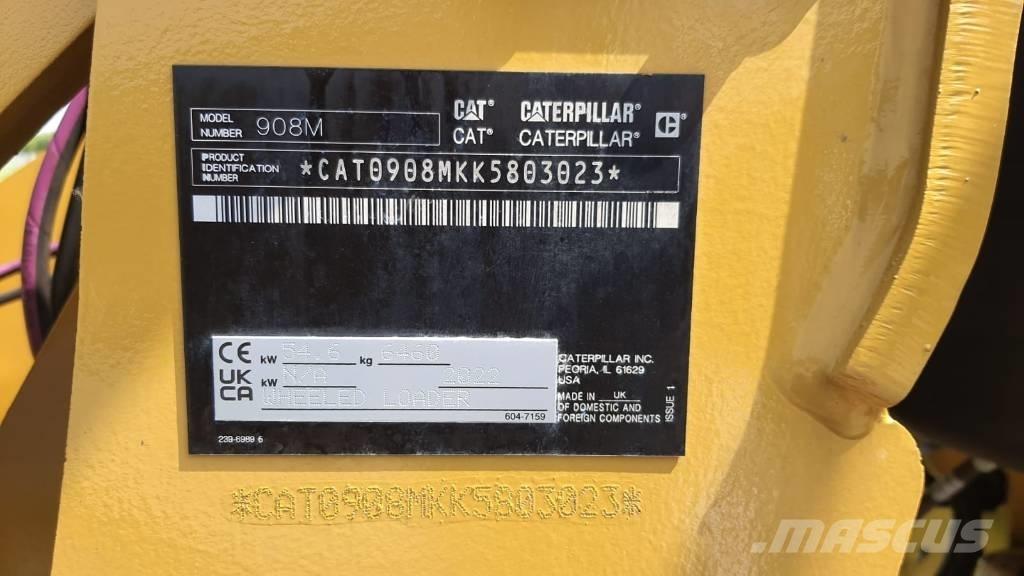 CAT 908M Utovarivači na kotačima
