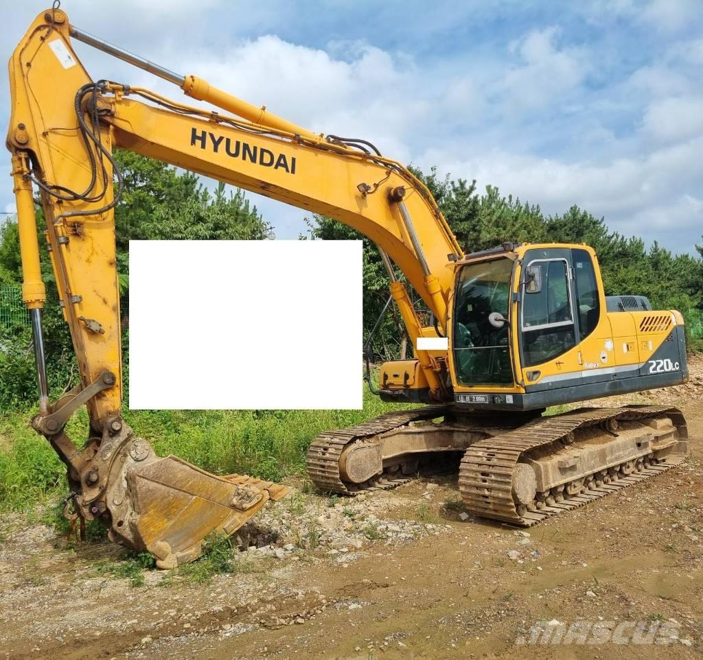 Hyundai Robex 220 LC Bageri gusjeničari