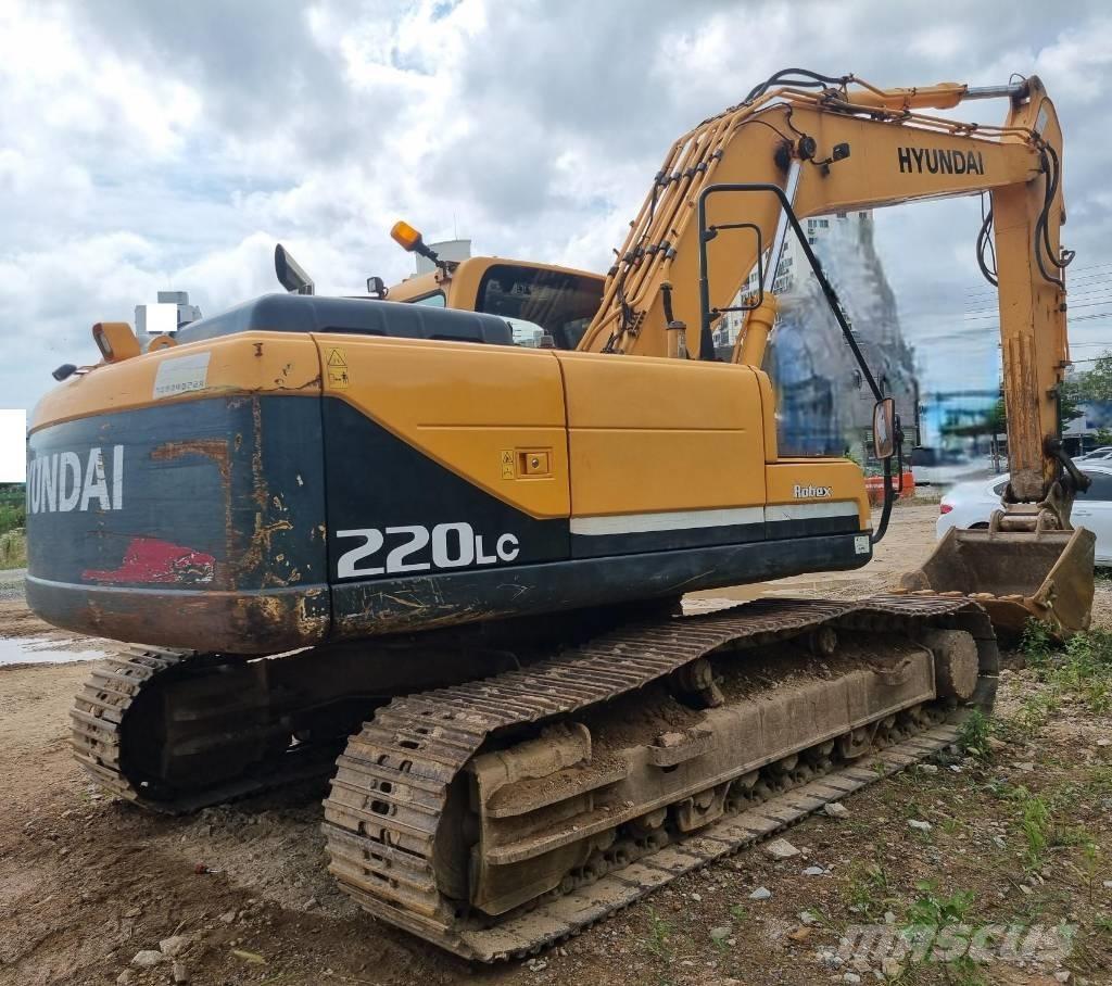 Hyundai Robex 220 LC Bageri gusjeničari