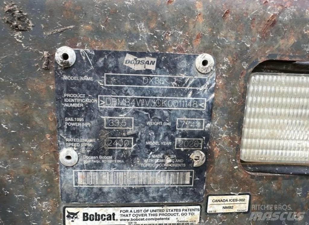 Doosan DX 35 Mini bageri <7t
