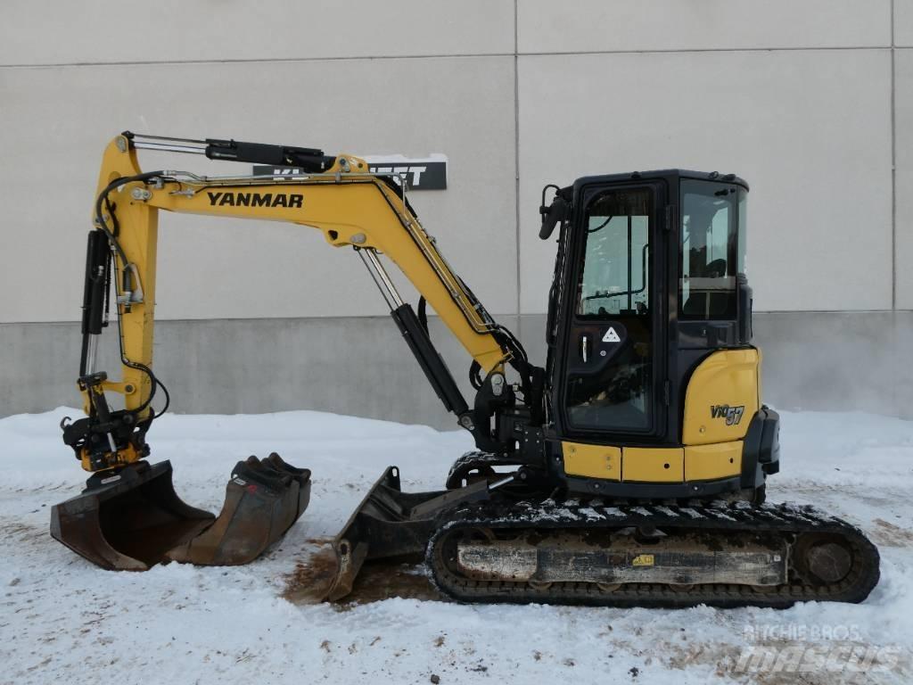 Yanmar Vio 57-6A Mini bageri <7t