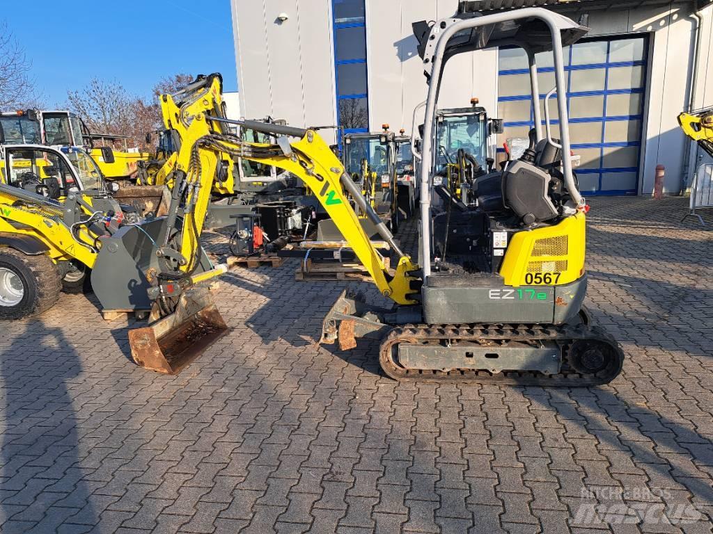 Wacker Neuson EZ17e Bageri gusjeničari