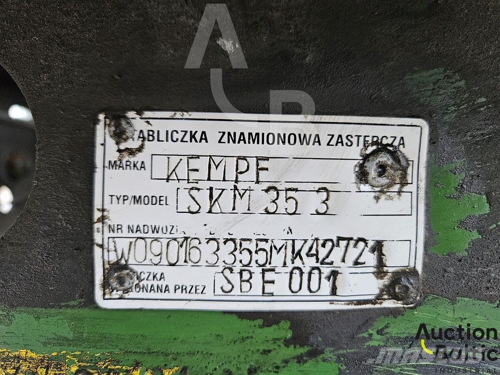 Kempf SKM 35/3 Poluprikolice sa ceradom