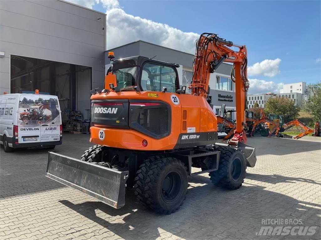Doosan DX100W-7 Bageri na kotačima