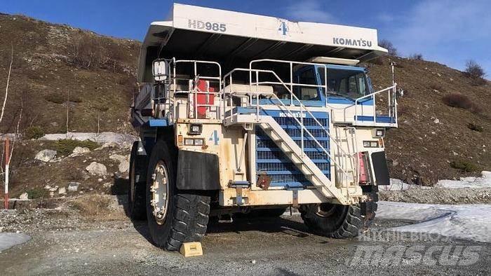 Komatsu HD985 - Demperi za gradilišta
