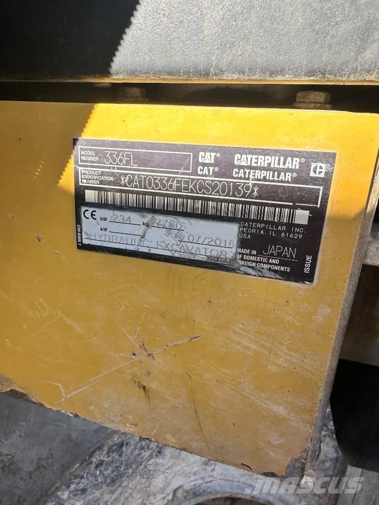 CAT 336 F L Bageri gusjeničari