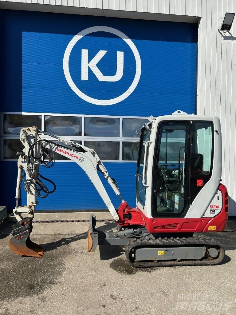 Takeuchi TB 216 Mini bageri <7t