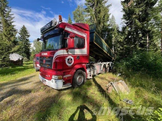 Scania R 500 Rol kiper kamioni s kukama za dizanje