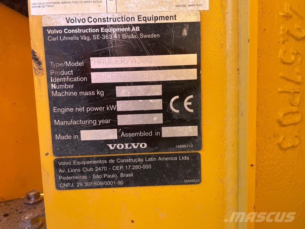 Volvo A 30 G Zglobni demperi