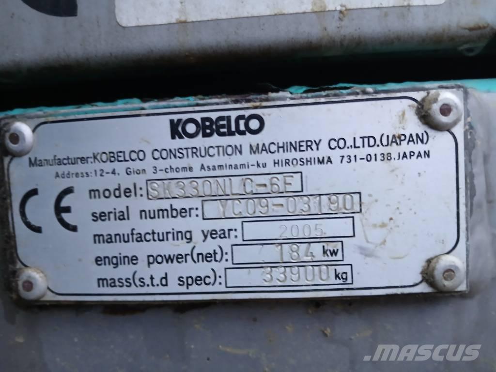 Kobelco SK 330NLC-6E Bageri gusjeničari
