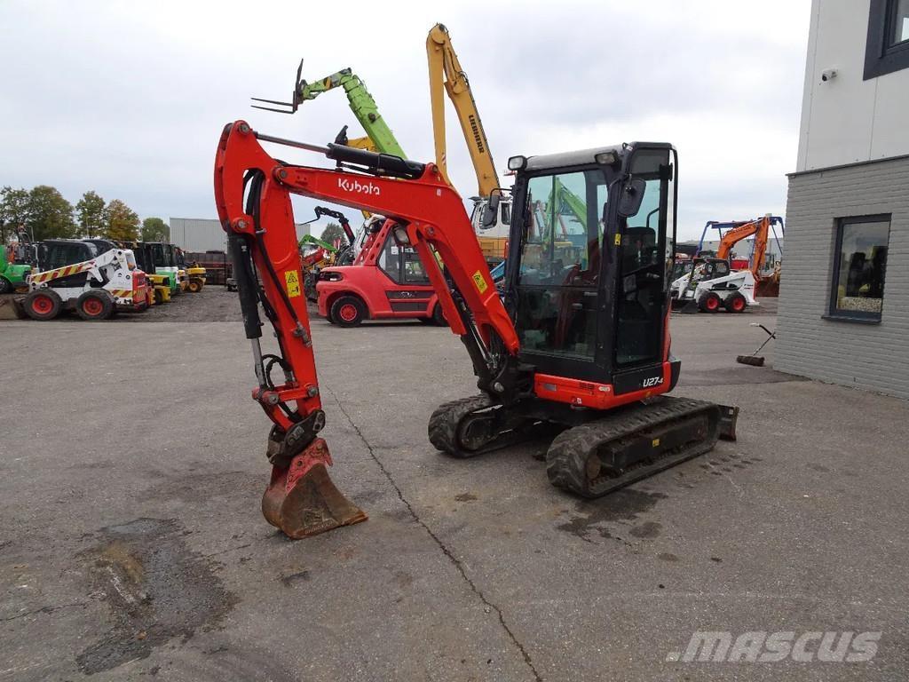 Kubota U27-4 Mini bageri <7t