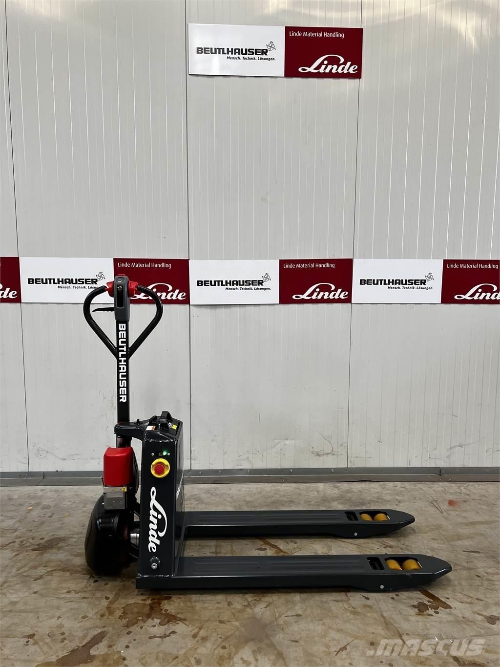 Linde MT15C Ručni električni viličar