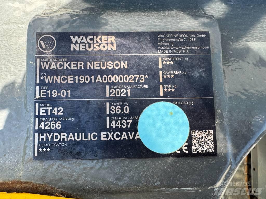 Wacker Neuson ET42 Bageri gusjeničari