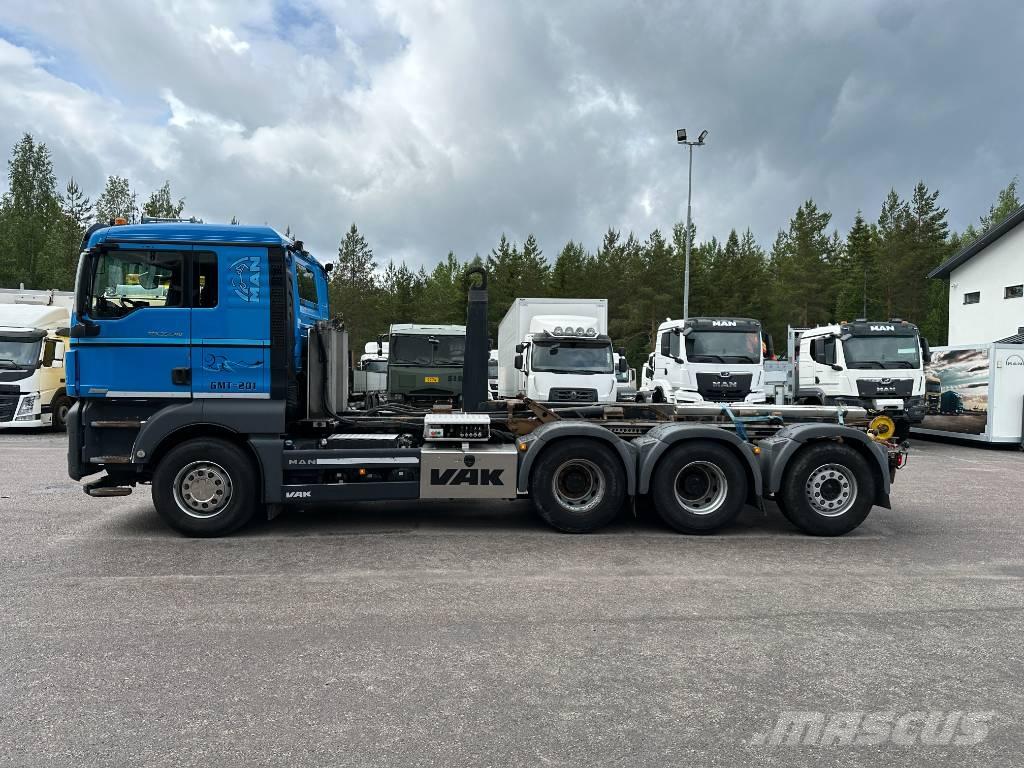 MAN TGX 35.640 Rol kiper kamioni s kukama za dizanje