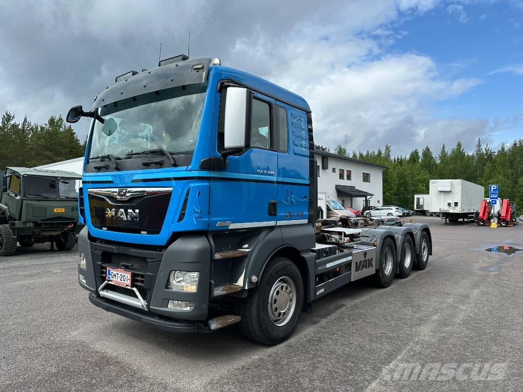 MAN TGX 35.640 Rol kiper kamioni s kukama za dizanje