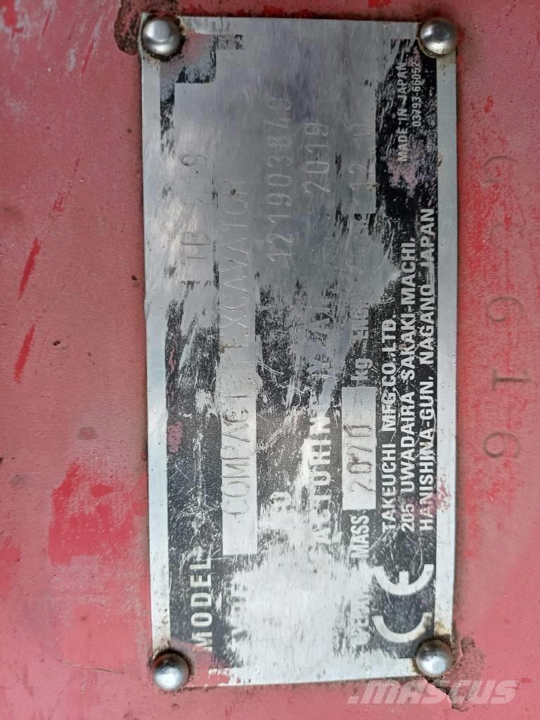 Takeuchi TB 219 Mini bageri <7t