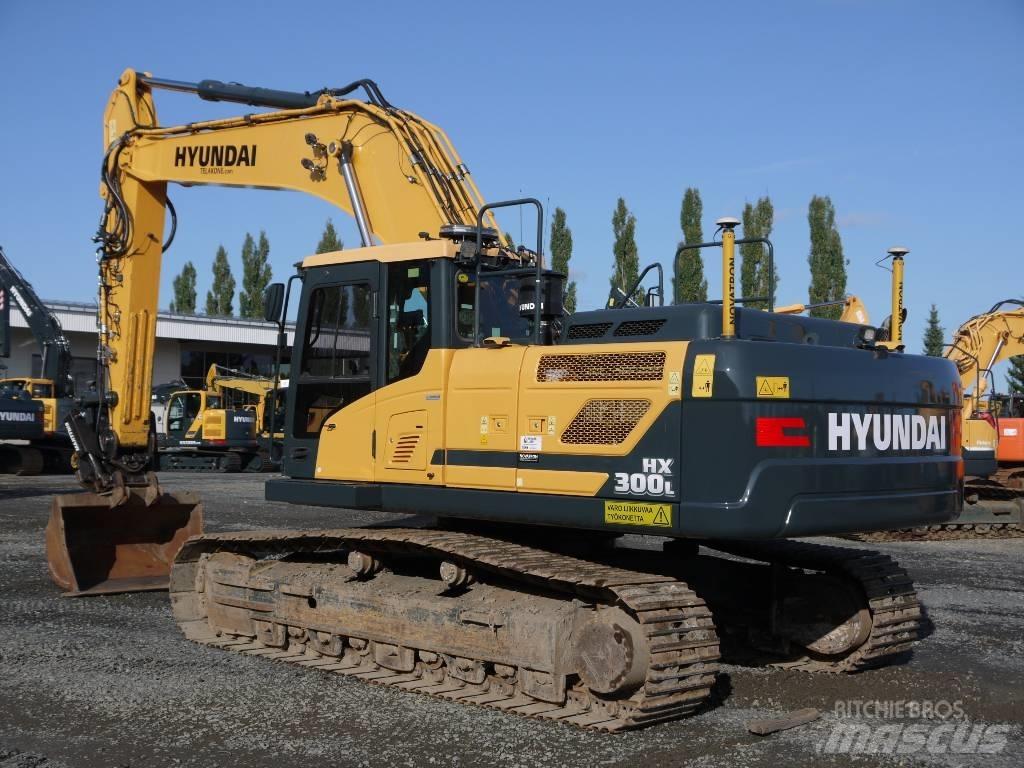 Hyundai HX 300 L Bageri gusjeničari