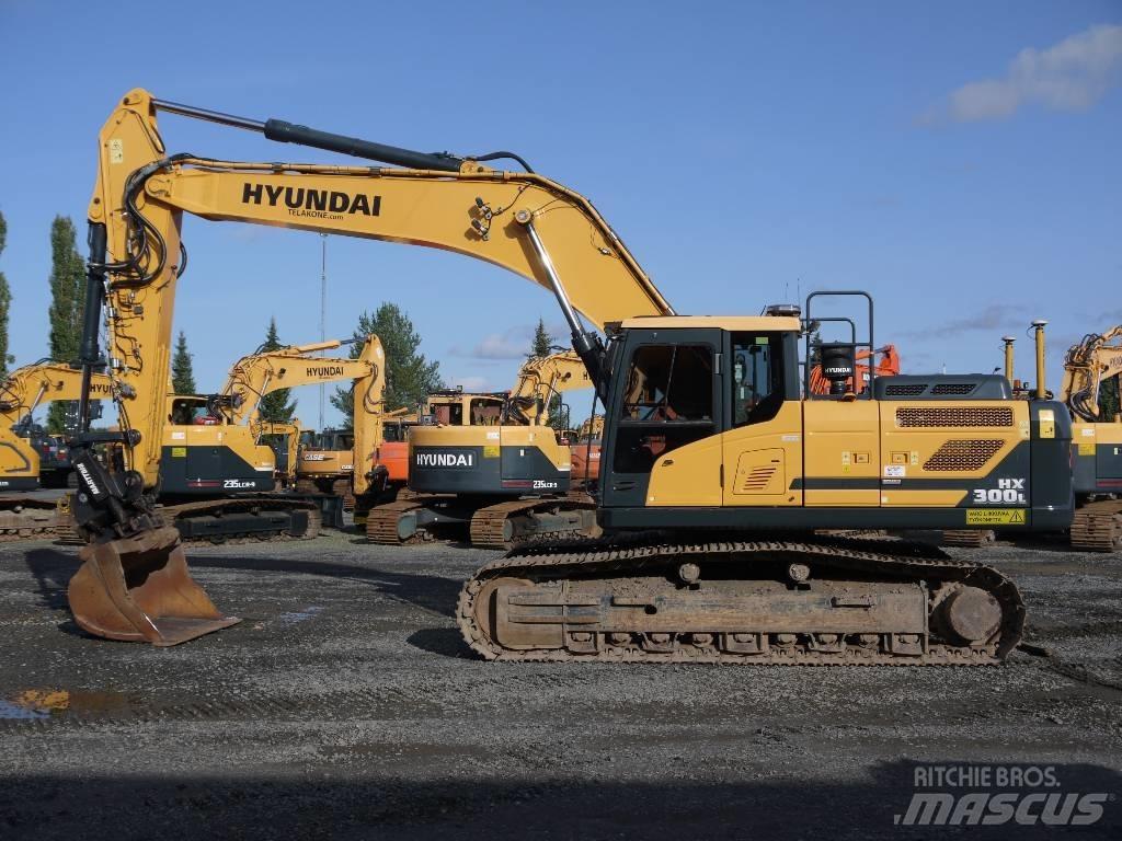 Hyundai HX 300 L Bageri gusjeničari