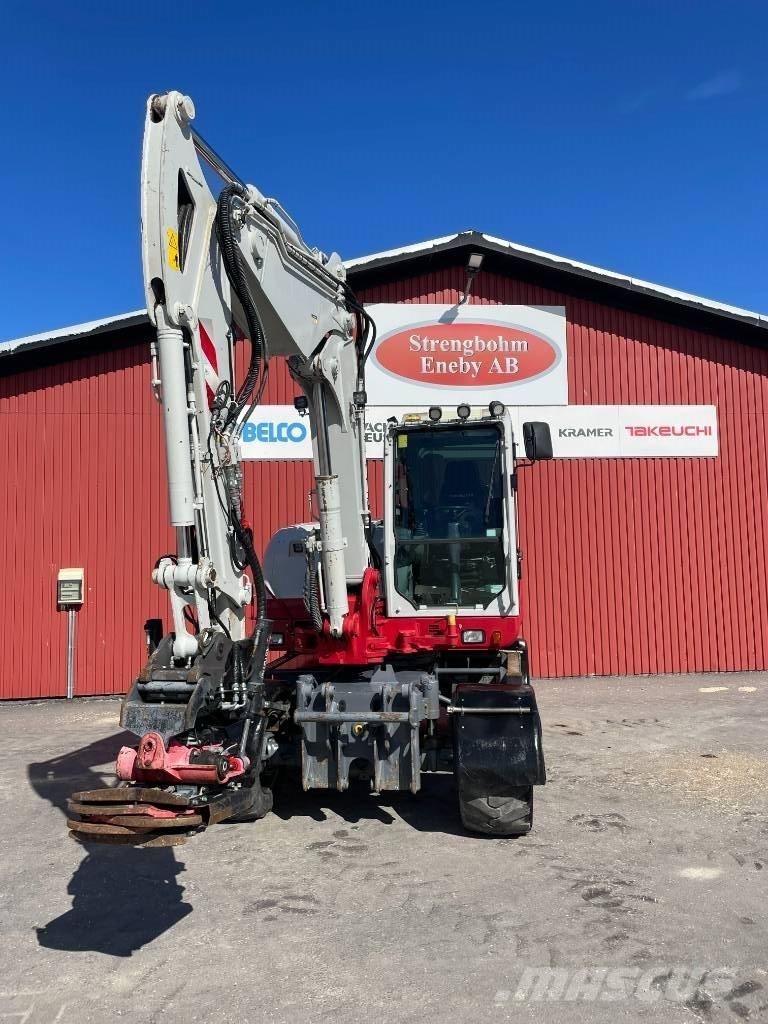 Takeuchi TB 295 W Bageri na kotačima