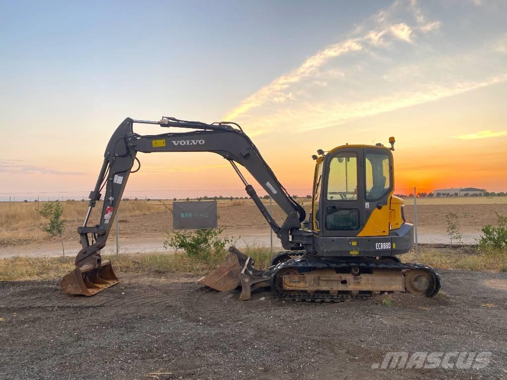 Volvo ECR 88 D Midi bageri 7t – 12t