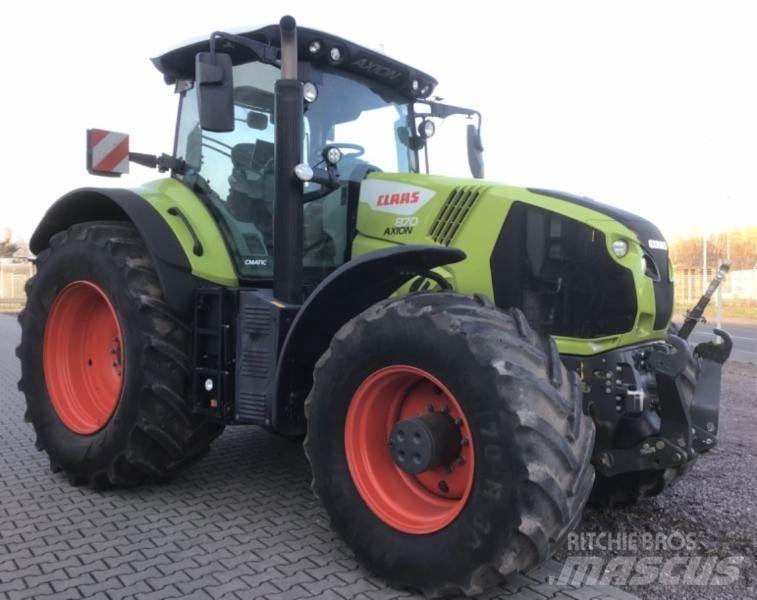 CLAAS AXION 870 Traktori