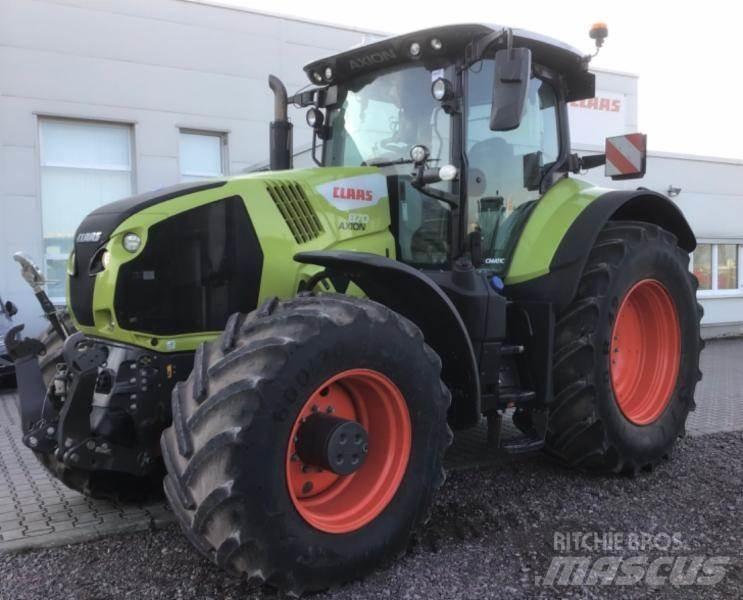 CLAAS AXION 870 Traktori