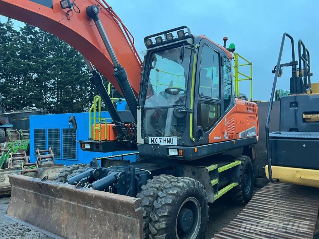 Doosan DX 190 W-3 Bageri na kotačima
