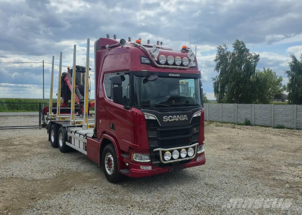 Scania R 650 Kamioni za drva