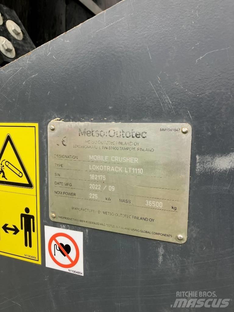Metso LT 1110 Mobilne drobilice