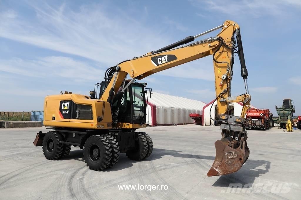 CAT M 314 F Bageri na kotačima