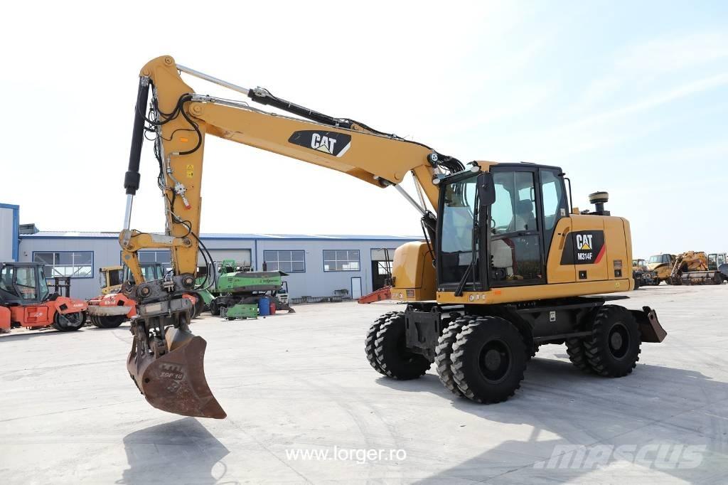 CAT M 314 F Bageri na kotačima