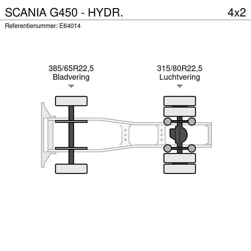 Scania G450 - HYDR. Traktorske jedinice